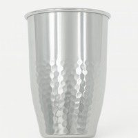 sterling silver half-half kiddush cup