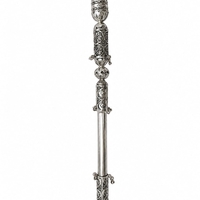 Torah scroll pointer, traditional filigree work made of 925 sterling silver