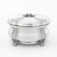 Toscana pure silver Etrog box