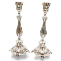 decorated Amadeo S candlesticks
