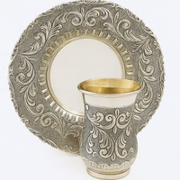 Pure silver Kiddush 