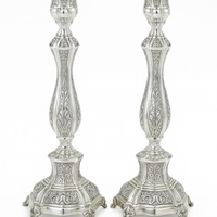 decorated Amadeo S candlesticks