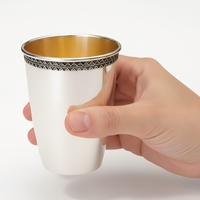 סט קידוש חבית פיליגרן כסף טהור