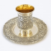 Pure silver Kiddush 