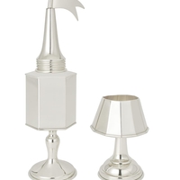 סט הבדלה משושה כסף טהור