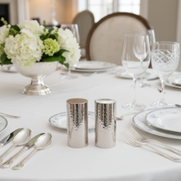 סט מלח ופלפל חיים כסף טהור