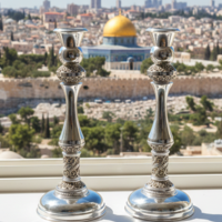 פמוטי פופאי ישר כסף טהור