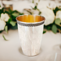 Kiddush cup Zigzag barrel