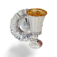 Pure silver Mestral Jerusalem Kiddush set