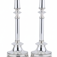 Bigala candlesticks XXL pure silver