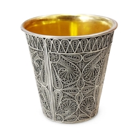 כוס קידוש פיליגרין כסף טהור