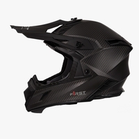 קסדה F1RST CARBON קרבון שחור מט