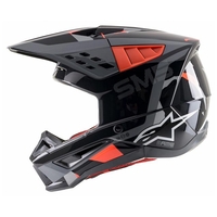 קסדה alpinestars sm-5 שחור/אדום
