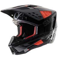 קסדה alpinestars sm-5 שחור/אדום