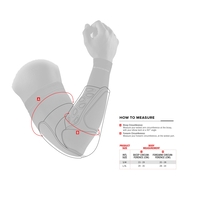 מגן מרפקים מידה סמול/מדיום Alpinstar Bionic Plus