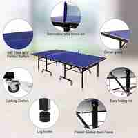 טניס שולחן פינג פונג פנים מקצועי PACIFIX דגם TOP INDOOR