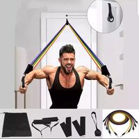 סט 5 רצועות התנגדות לאימון כושר ביתי