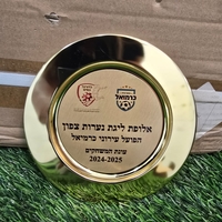 צלחת הוקרה/ צלחת אליפות גדלים שונים
