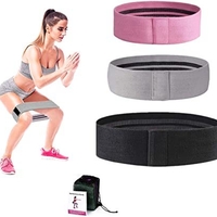 סט 3 גומיות התנגדות בד Hip Band
