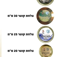 צלחת הוקרה/ צלחת אליפות גדלים שונים