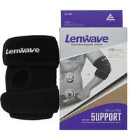 מגן מרפק תומך מרפק עם רצועות תמיכה LENWAVE 0972