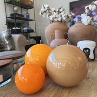 נר באולינג עגול גדול