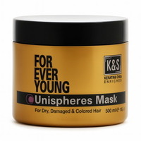 מסכה משקמת קרטין ואבץ (500ml) - FOR EVER YOUNG