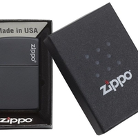 ZIPPO שחור מאט