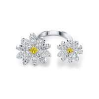 SWAROVSKI ring SWA FLOWER collection size 58