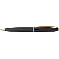 Peninsula ballpoint pen black 18k gold plated clip