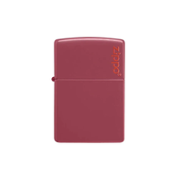 ZIPPO in matte fuchsia pink