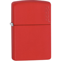 ZIPPO אדום מאט