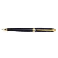 Ballpoint pen Regatta black gold clip