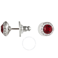 Swarovski Earrings ANGELIC collection red central inlay