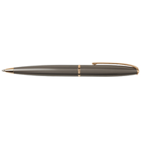 Peninsula ballpoint pen, titanium clip, 18k gold plating