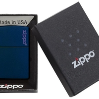 ZIPPO matte blue