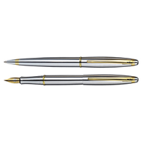 Atlantic pen chrome clip gold