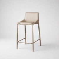 כסא בר ברוני דמוי עור