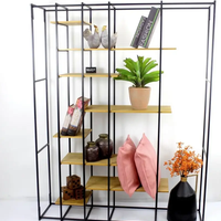 ספריית עץ מעוצבת דגם לורל