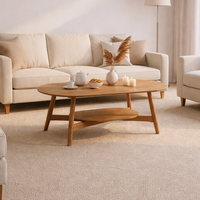 שולחן סלון מעוצב מעץ מנגו טבעי דגם 1701