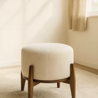 סטול / שולחן צד דגם קבאנה עץ בגוון אגוז