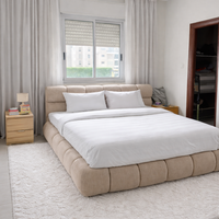 🛏 מיטה מרופדת דגם מילה | 160×200