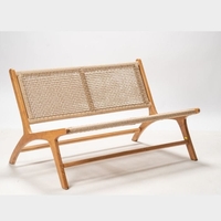 Jepara ספסל ראטן סינטטי