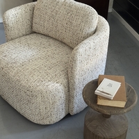 כורסא פנדנט מסתובב בד ארוג