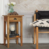 שידה קטנה מעץ מנגו – דגם סאמי