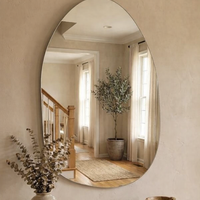 מראה אובלית מעוצבת דגם 9633