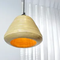 אהיל מעוצב מבמבוק דגם נוי