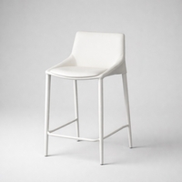 כסא בר ברוני דמוי עור