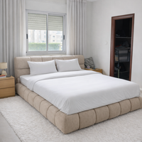 🛏 מיטה מרופדת דגם מילה | 160×200