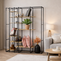 ספריית עץ מעוצבת דגם לורל